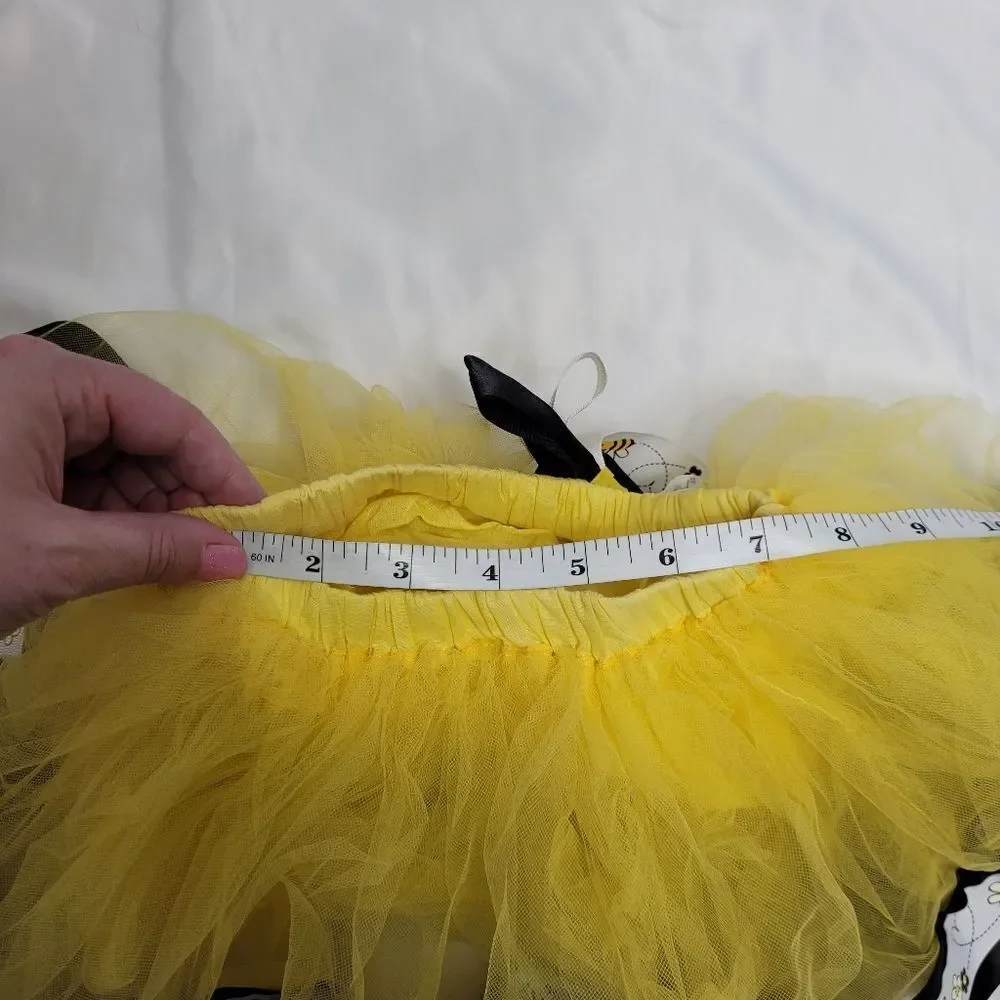 BUMBLEBEE yellow‎ tulle bee tutu ballerina skirt baby 0-6 months